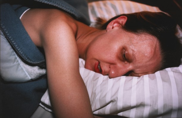 Suzanne in The Parents' Bed, Swampscott, Mass.