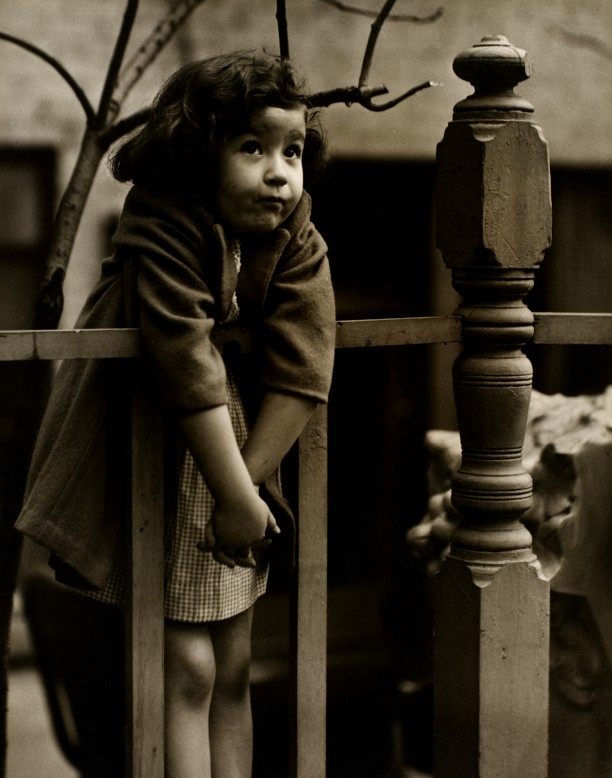 Girl Over The Fence