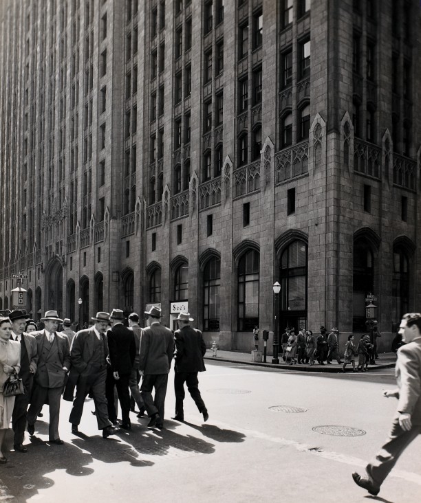 Businessmen in Financial District