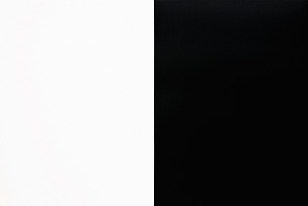 Automatic Painting 47 x 70 Black/White
