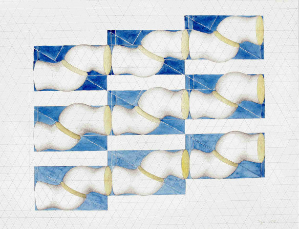 Untitled (Study for Hexagonal Quintet)